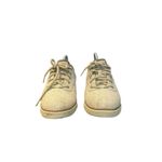 UGG  Australia Hally Suede Leather Canvas Sneakers Sheepskin Sneaker Women's 10 Photo 1