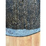 Beach Lunch Lounge Collection Relaxed Leopard Print Button Down Shirt Size XL Photo 3