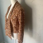 Lush Clothing Lush Brown Floral Patterned Garment Photo 2
