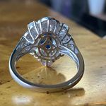 Natural Kyanite Sterling Silver Cocktail Ring Size 9 Photo 4