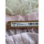SKIMS Cotton Poplin Short Pale Pink Pencil Stripe Size XS Photo 9