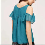 Anthropologie  Maeve Tavin Open-Shoulder Blouse Photo 2