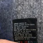 Vintage IB Diffusion Size S Sweater Boatneck Dolman Sleeve Silk Angora Lambswool Gray Photo 4