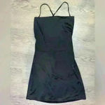 Parisian  NWT Women’s Petite Satin Cowl Neck Cami Mini Black Dress Size‎ 10 Photo 2