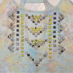 Silence + Noise  Urban Outfitters UO Pastel Studded Cami Tank Tie Dye Medium NWT Photo 2