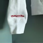 Mitchell & Ness  Philadelphia 76ers White Head Coach Pullover Hoodie Photo 4