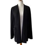 Torrid Jacket 2X Blazer Shacket Plus Black Cardigan Super Soft Ponte Coatigan Photo 3