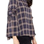 Sugar Lips NEW Frankie Plaid Top Open Back Backless Photo 2