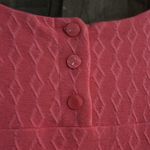 Maeve Anthropologie‎  Dress Size Small Coral Pink Short Sleeve Textured Shift Photo 4