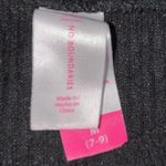 H&M Women's Lace-Up Ribbed-Knit Black Sweater Photo 1