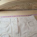 Pilcro  Women's Cream Cargo Shorts Photo 3