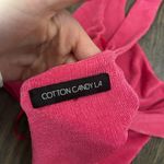 Cotton Candy LA Hot pink cropped party top  Photo 2