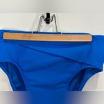 Apt. 9  High Waisted Bikini Bottoms Cross Over Royal Blue Small Vacay Beach Summer Photo 2