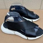 Anthropologie  Black Platform Cross Sport Sandal Shoes Women's Size US 10/10.5 41 Photo 0