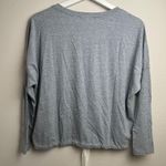 Eberjay New Eberjey Women's Size XS/S‎ Grey Heather Drawstring Slouchy Tee Loungewear Photo 1