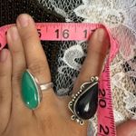 Joan & David Dark green Knit with beads Tank Top like new small Photo 3