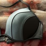 Shade & Shore  38C halter push-up green bikini top Photo 1