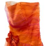 Gunne Sax Vintage Jessica Mcclintock Strapless Dress Party Prom Tulle Photo 12