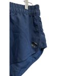 Hurley  Women's Navy Blue Athletic Running‎ Shorts, Size L, Activewear Gym Photo 3