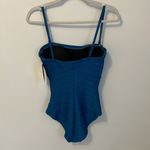 Gottex  Mikado Square Neck Swimsuit Bondi Blue Photo 2