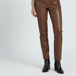 ZARA Brown Faux Leather High Waisted Lined Pants
NWT Photo 4