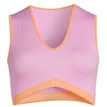 No Boundaries Juniors' Seamless Retro Plunge Bralette Size XXL Photo 0