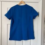 FIGS  Women's Casma Three Pocket Scrub Top S Royal Blue Healthcare Medical Hospit Photo 3