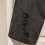 POL Wide Leg Black Jeans Womens Large Distressed High Waisted Denim Edgy Casual Photo 10