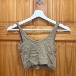 Urban Outfitters  Out From Under Size XS/S Green Ribbed Crop Top Photo 4