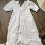 Saddle Dress in White Size 4 Photo 0