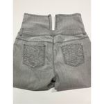 Chico's  platinum gray crop denim pant size L/12 Photo 4