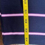 Decree Blue & Purple Scooped Neck Short Sleeved Dress Photo 6