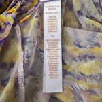 Savagexfenty Savage Fenty Kimono Women Medium Large Orange Purple Abstract Animal Print Sheer Photo 8