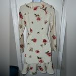 Free People  Cream Flower print wrap dress xs Photo 1