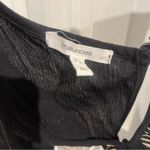 Maurice's Women’s Black Romper with Floral Embroidery Sz M Photo 3