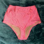 American Apparel Pink High Waisted Swim Suit Bottoms Photo 0