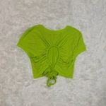 Aerie  Vibrant Green Crop Top Photo 1