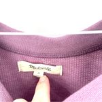 Madewell  Ribbed Lavender Cropped Crewneck Tank Top Photo 3
