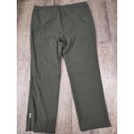 Chico's Dark Green Elastic Waist Pull On Dress Pants Size 3R - XL 16/18 Photo 5