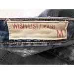 Wish list, denim skirt size medium button front detail Photo 2