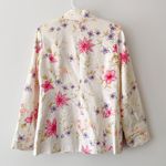 Chadwick's  Women's Vintage Spring Floral Linen Boyfriend Blazer Size 6 Photo 1