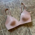 SKIMS Wireless Lightly Lined Bra Ochre 32B Photo 1