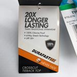 Tyr. Workout Bikini Electro Crosscut Tieback Top Strappy Blue Pink M (8) Photo 4