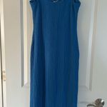 See You Monday Blue Maxi Dress Photo 2