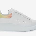 Alexander McQueen White Smooth Calf Leather Sneakers, Size EU 41 New in Box $850 Photo 6