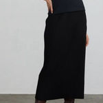 margaret o'leary NWT Margaret O’Leary Black Pleated Skirt Size XS Photo 0