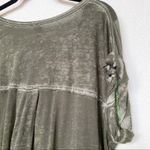 Free People  FP Beach Keep Me V-Neck Burnout Tee Size Small Photo 14