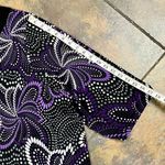 Maggie Barnes  Geometric Floral Polka Dot Blouse 2X Photo 4