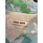 Grace Karin Floral Boho V Neck Midi Dress Cottagecore Garden Large L Romantic Photo 4