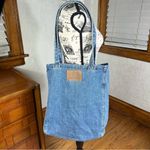 American Eagle | Denim Jean Medium Size Tote Bag Photo 4